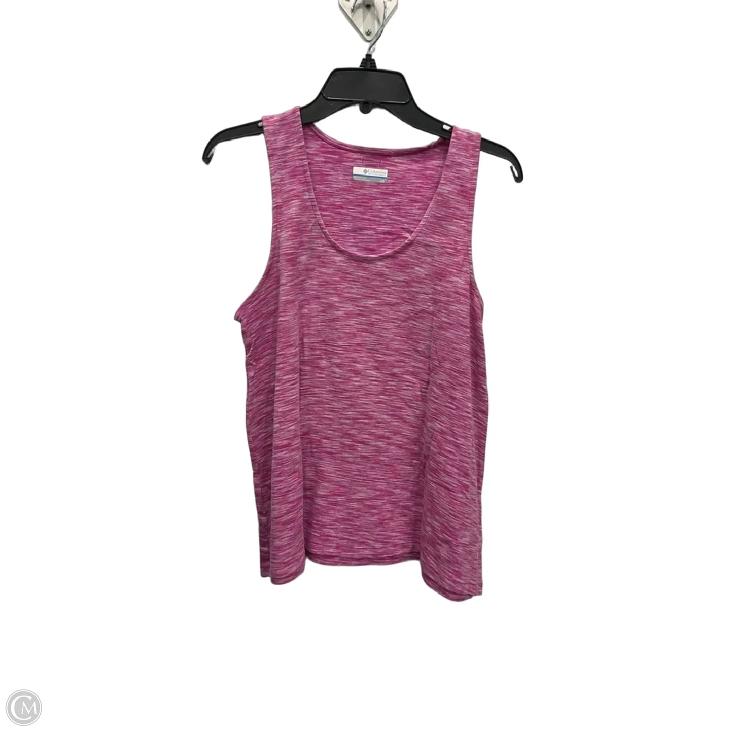 Athletic Tank Top By Columbia In Pink, Size: L