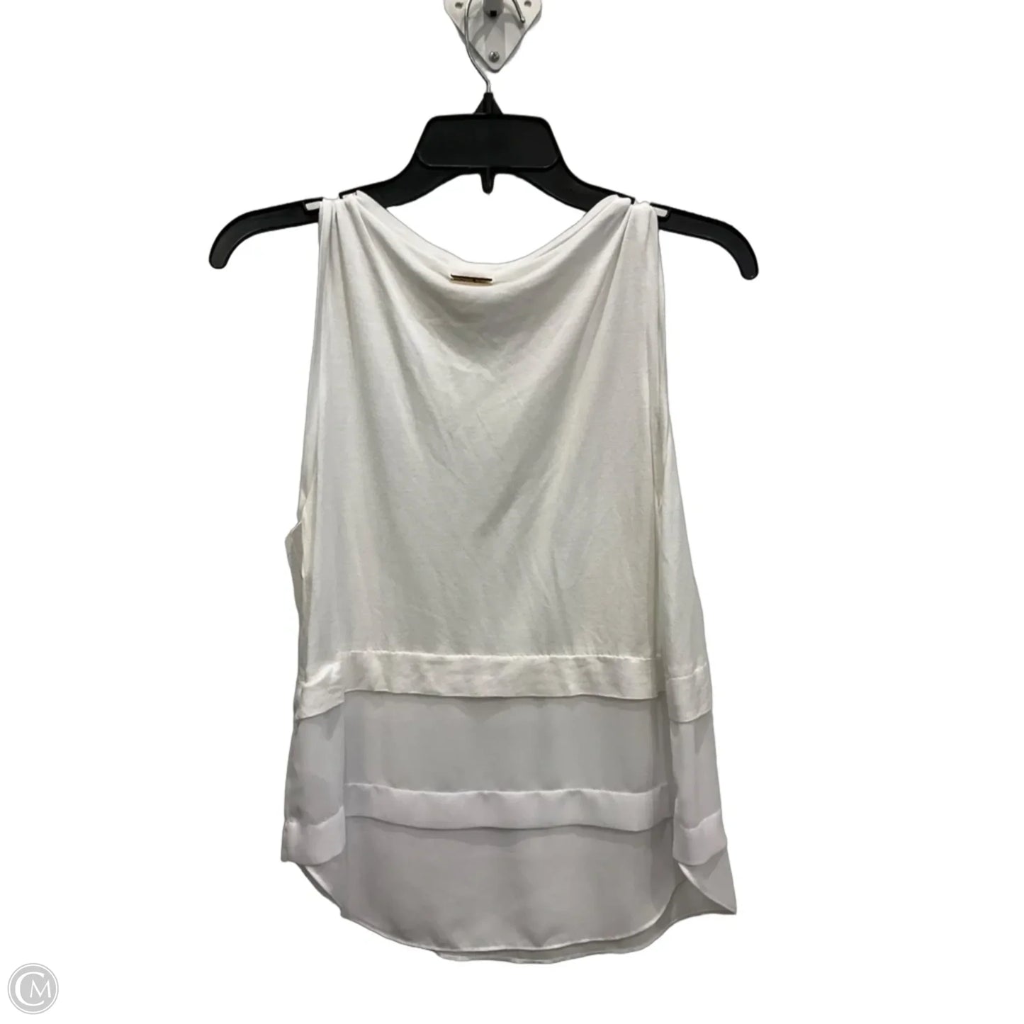 Top Sleeveless By Michael By Michael Kors In White, Size: M
