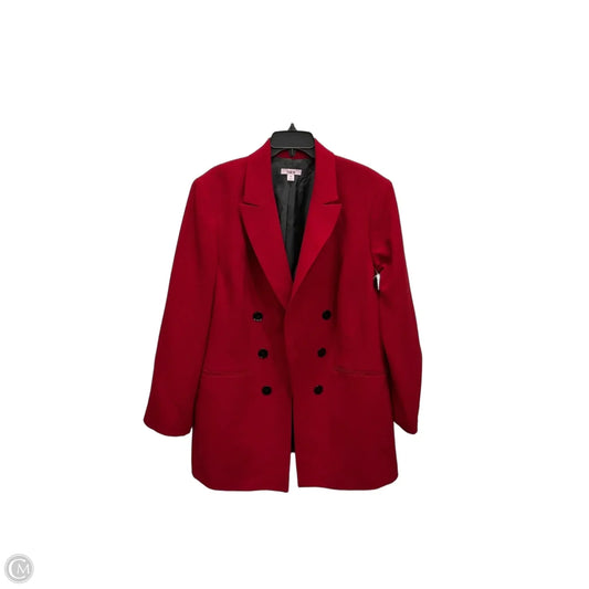 Blazer By Bar Iii In Red, Size: 2x