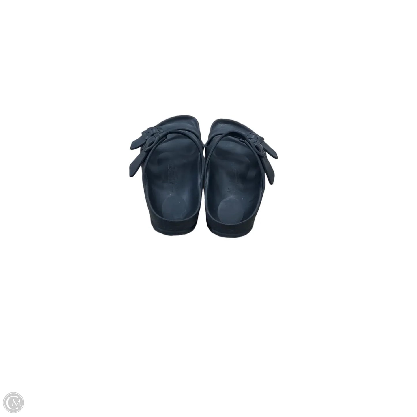 Sandals Flats By Birkenstock In Black, Size: 9
