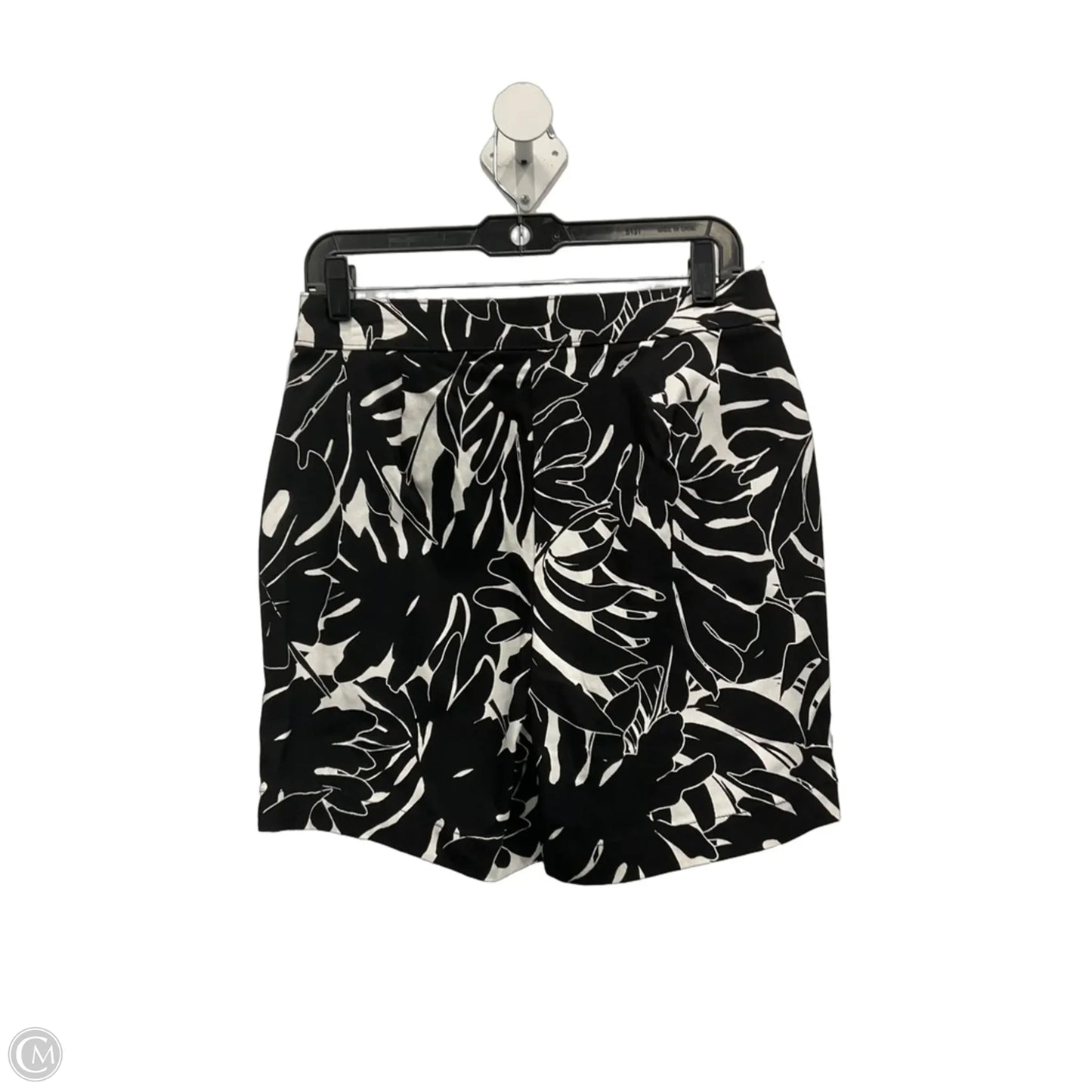 Shorts By Rafaella In Black & White, Size: 6