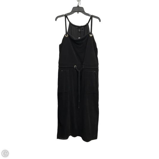 Dress Casual Maxi By White House Black Market In Black, Size: L