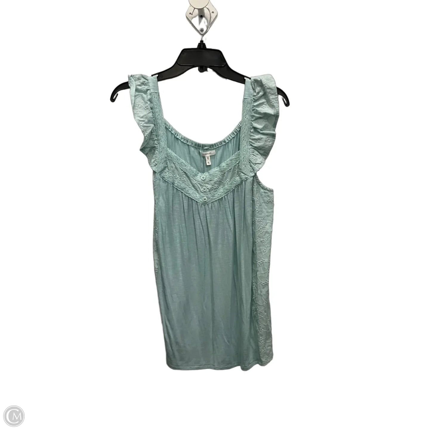 Top Sleeveless By Maurices In Blue, Size: Xl