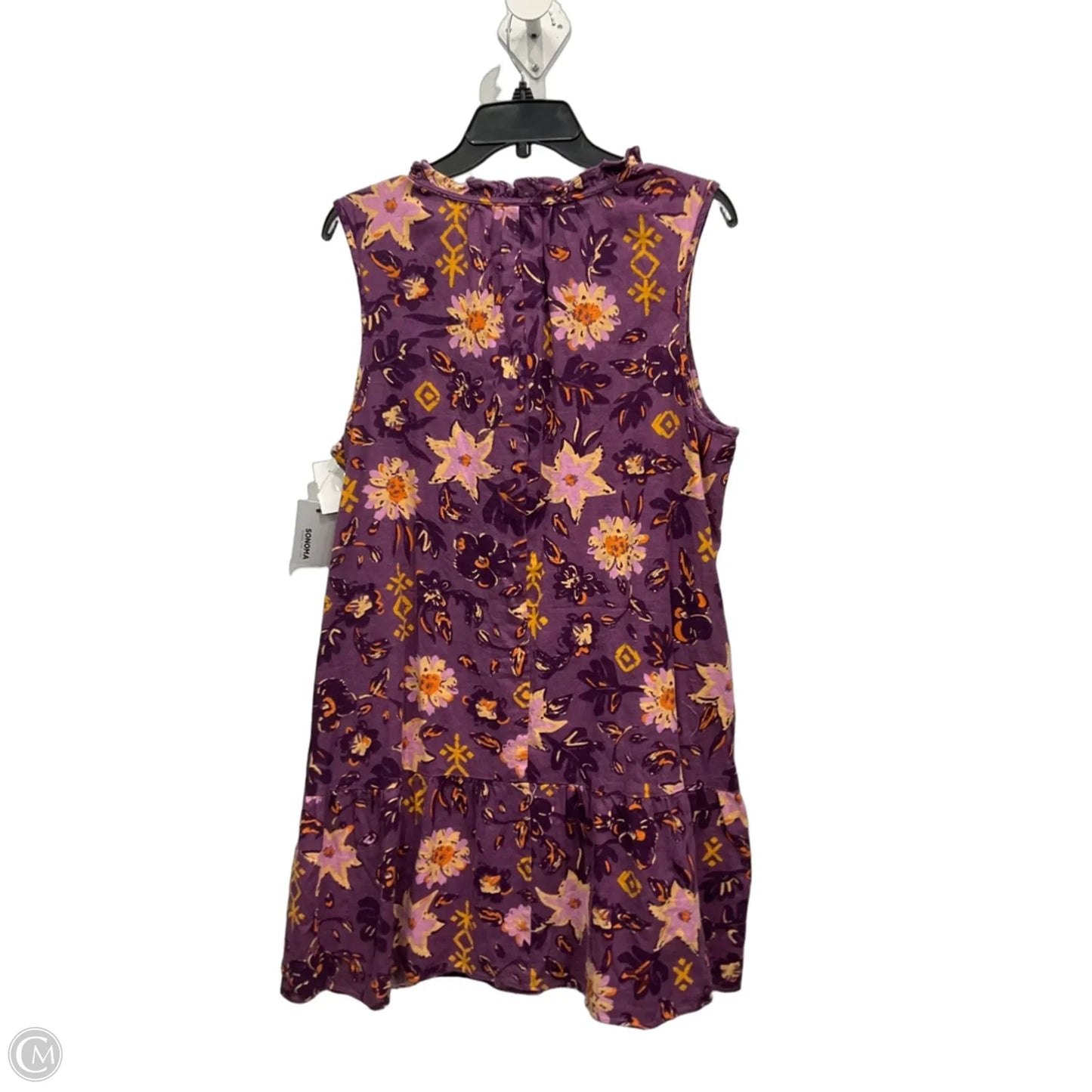 Dress Casual Short By Sonoma In Purple, Size: Xxl