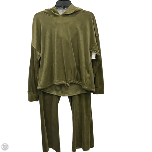 Athletic Pants 2pc By Cable And Gauge In Green, Size: L