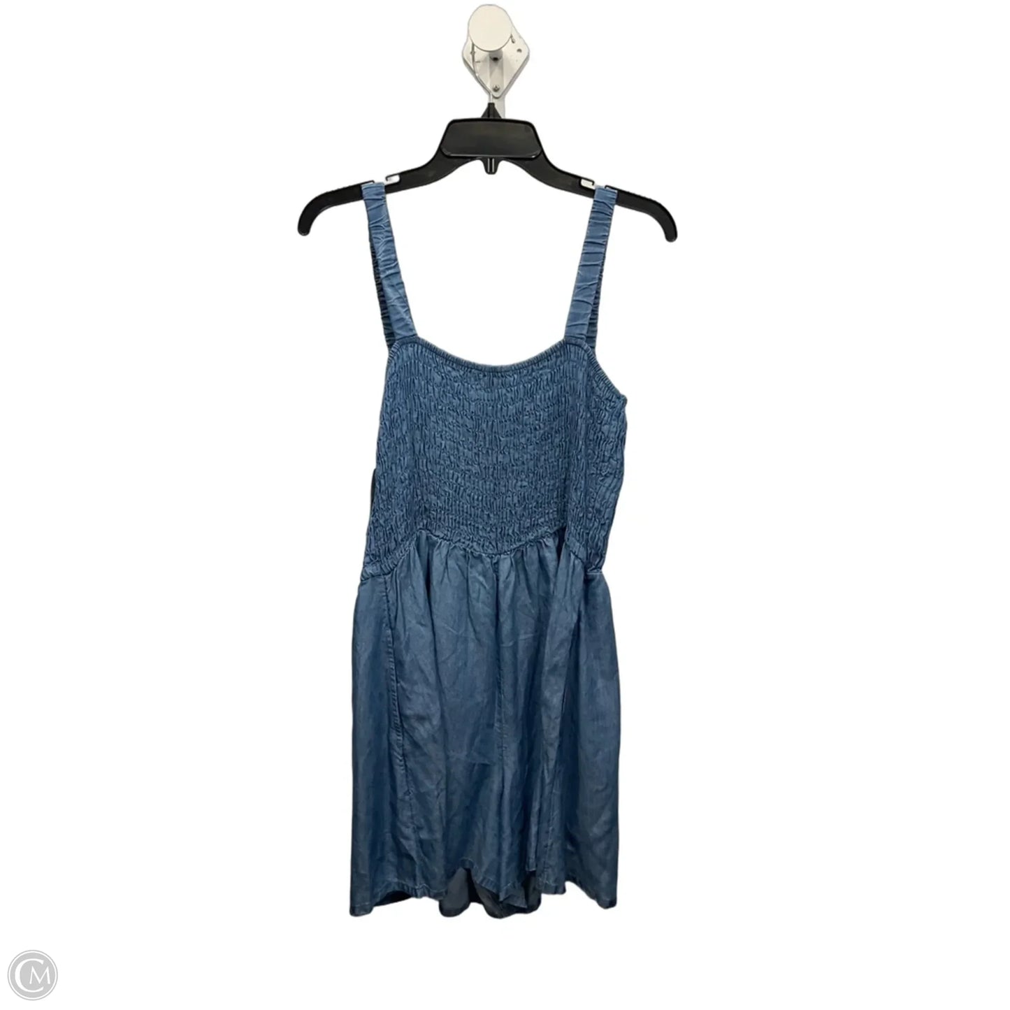 Romper By On 34th In Blue Denim, Size: M