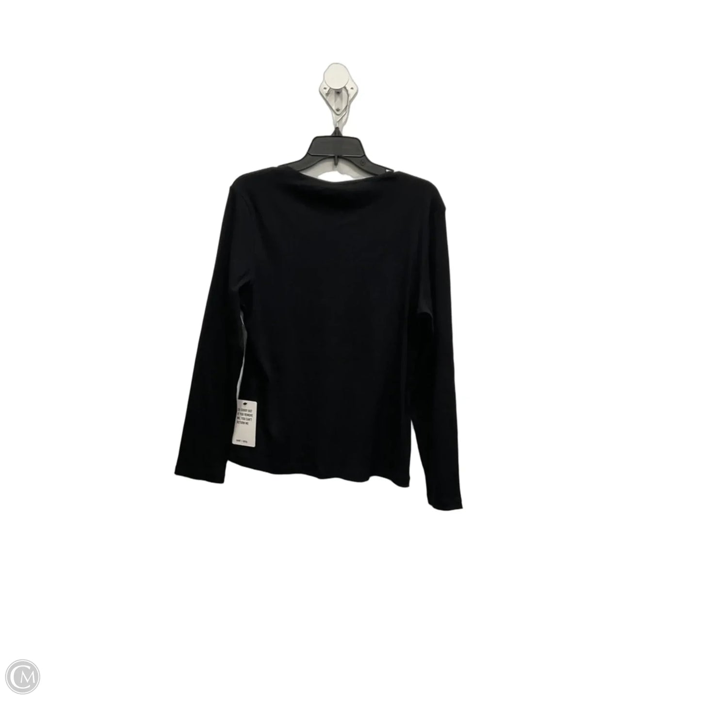 Top Long Sleeve By Cma In Black, Size: L
