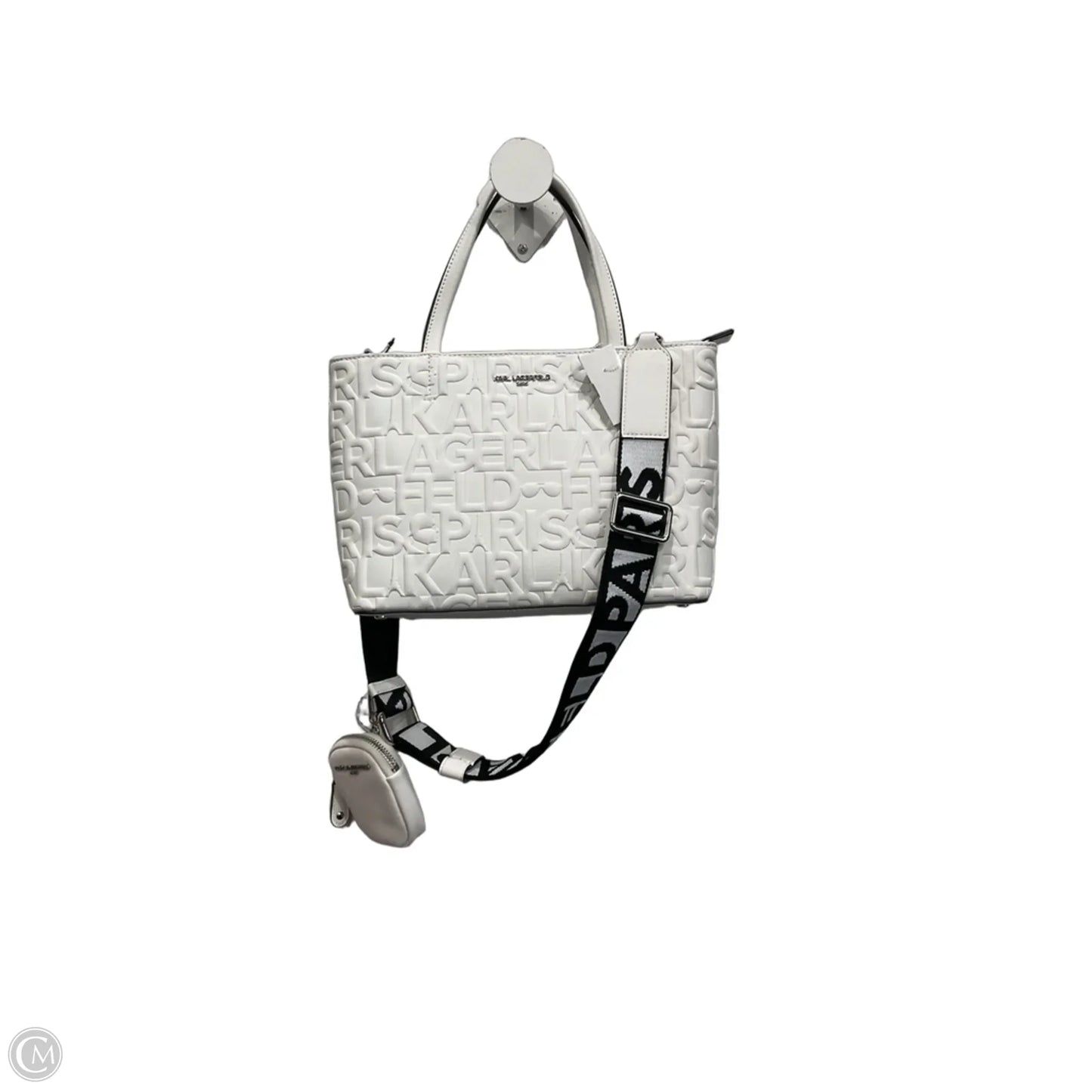 Crossbody Designer By Karl Lagerfeld, Size: Medium