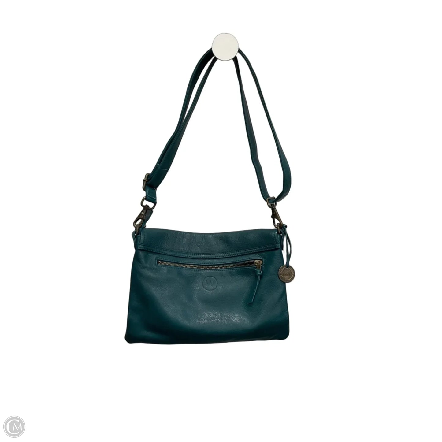 Crossbody Leather By Cma, Size: Medium