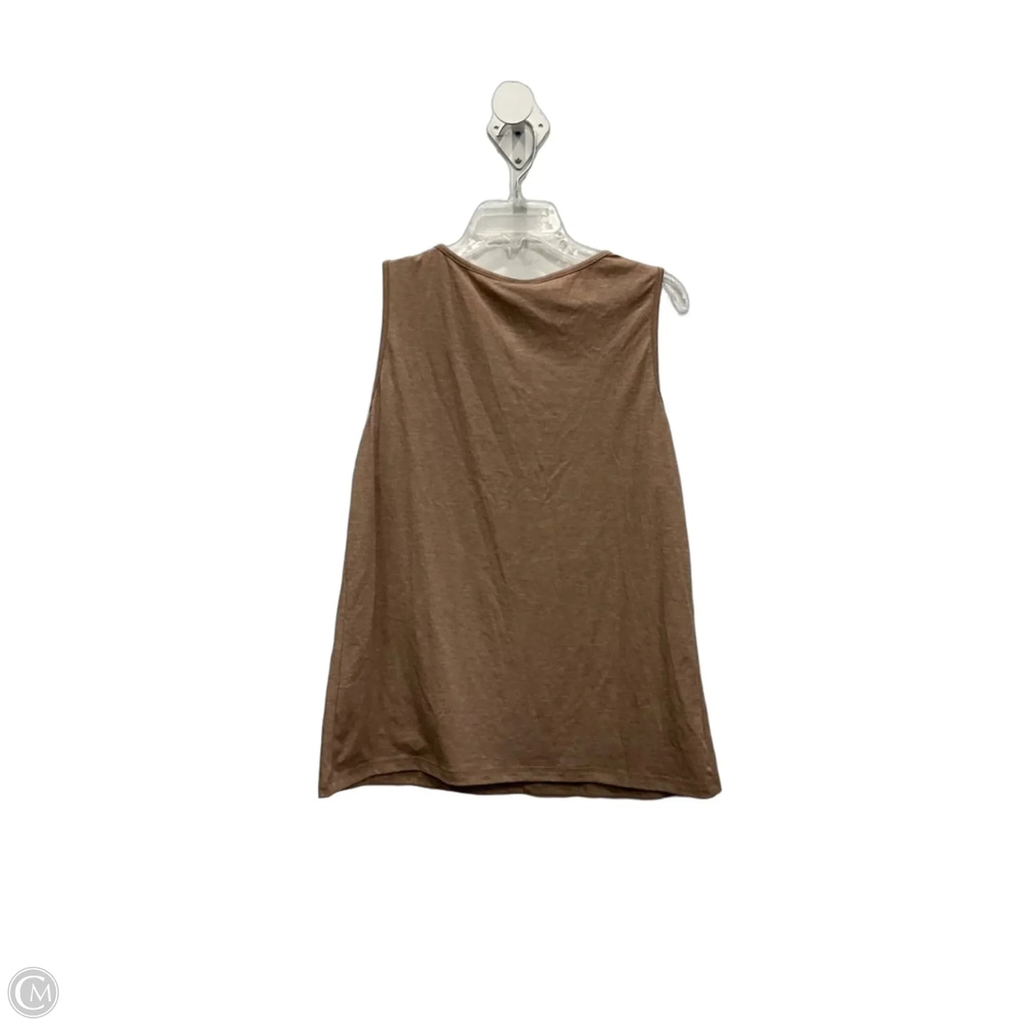 Top Sleeveless By Automet In Brown, Size: L