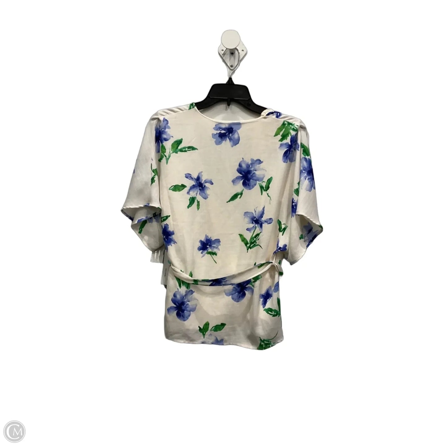 Top Short Sleeve By Collective Concepts In Floral Print, Size: M