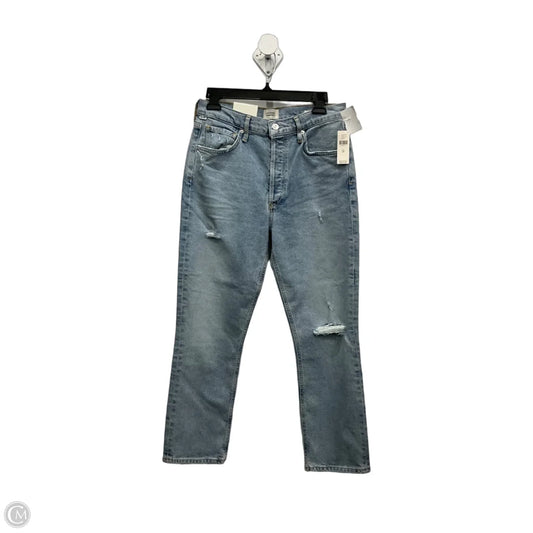 Jeans Straight By Citizens Of Humanity In Blue Denim, Size: 6
