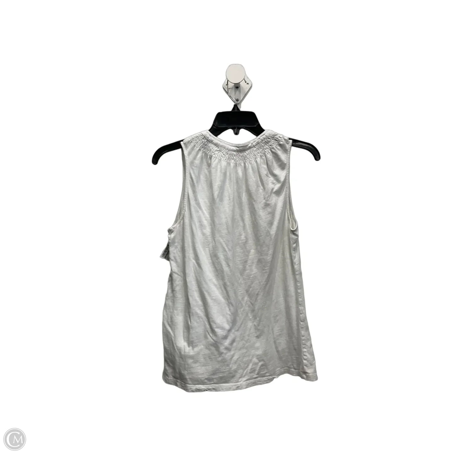 Top Sleeveless Designer By Lilly Pulitzer In White, Size: S