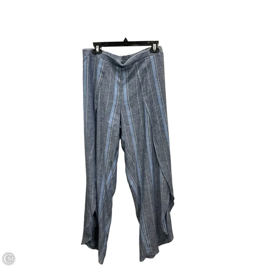 Pants Linen By Drew In Blue, Size: 12