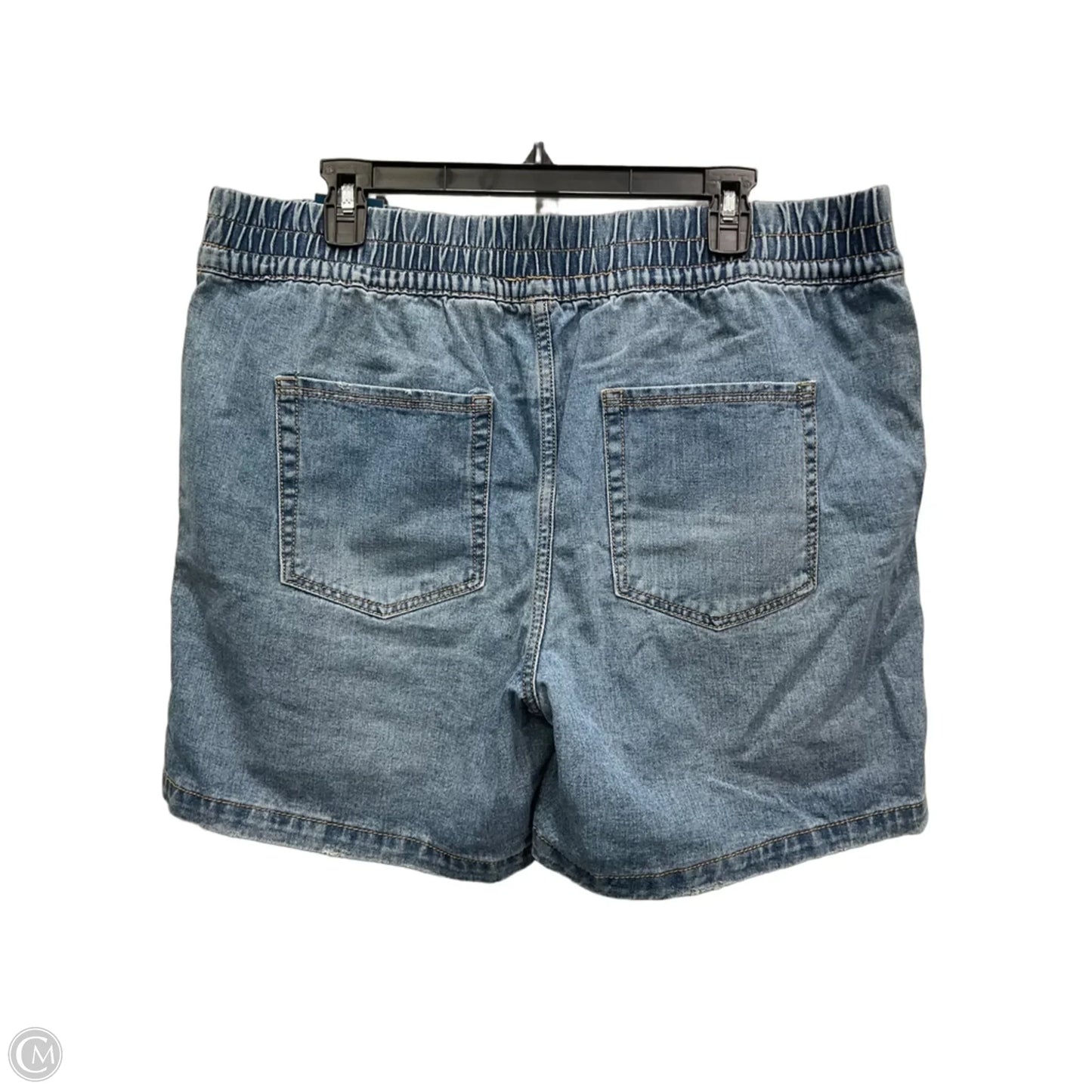 Shorts By Terra & Sky In Blue Denim, Size: 14