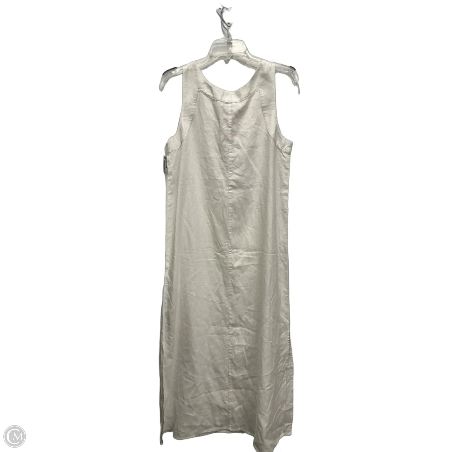 Dress Casual Maxi By Dkny In White, Size: S