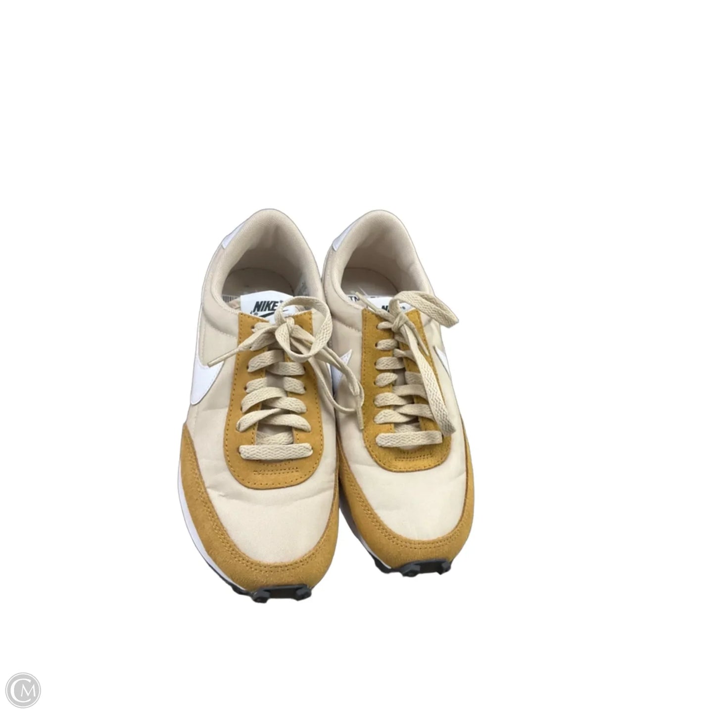 Shoes Sneakers By Nike In Brown & White, Size: 6