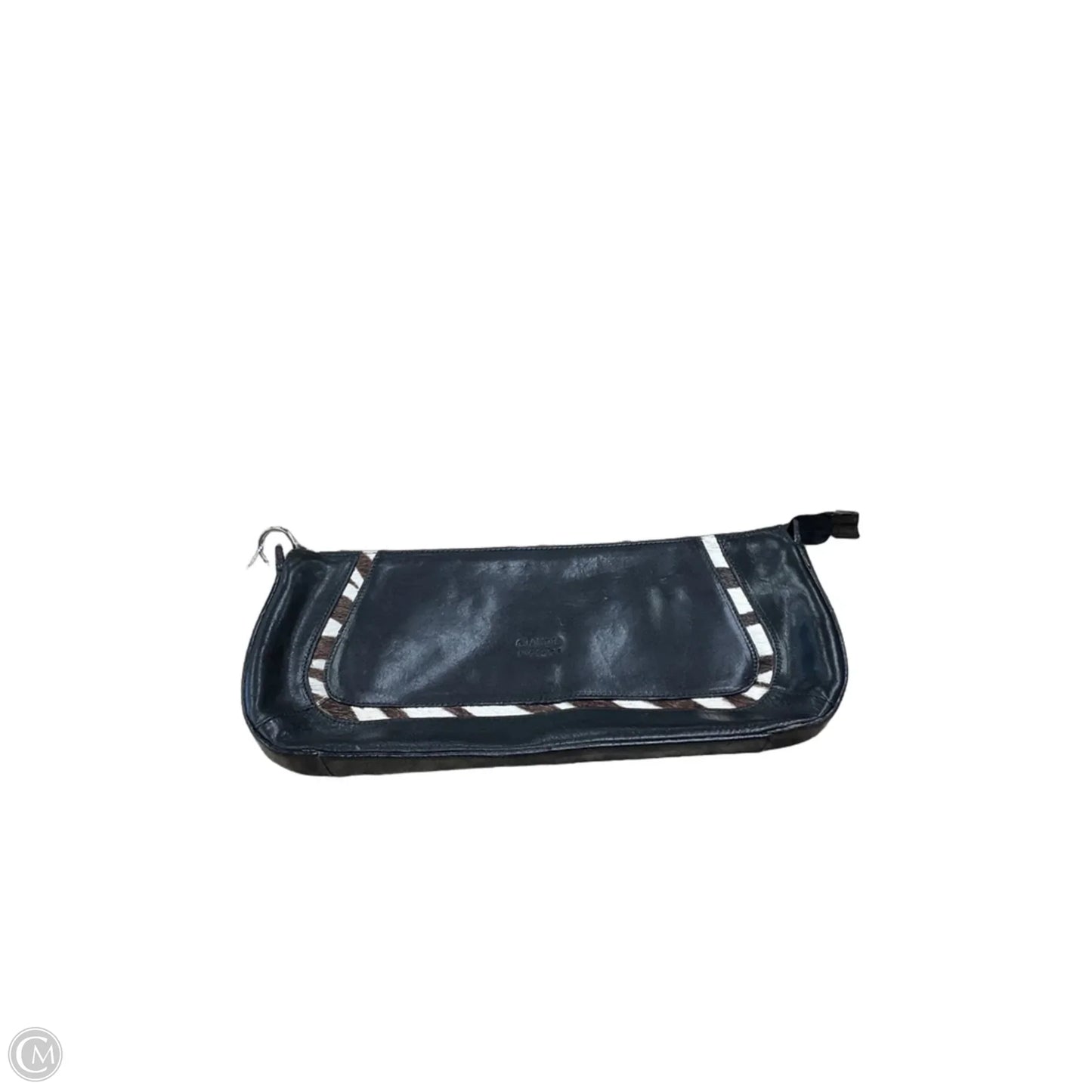 Clutch Leather By Clothes Mentor, Size: Medium