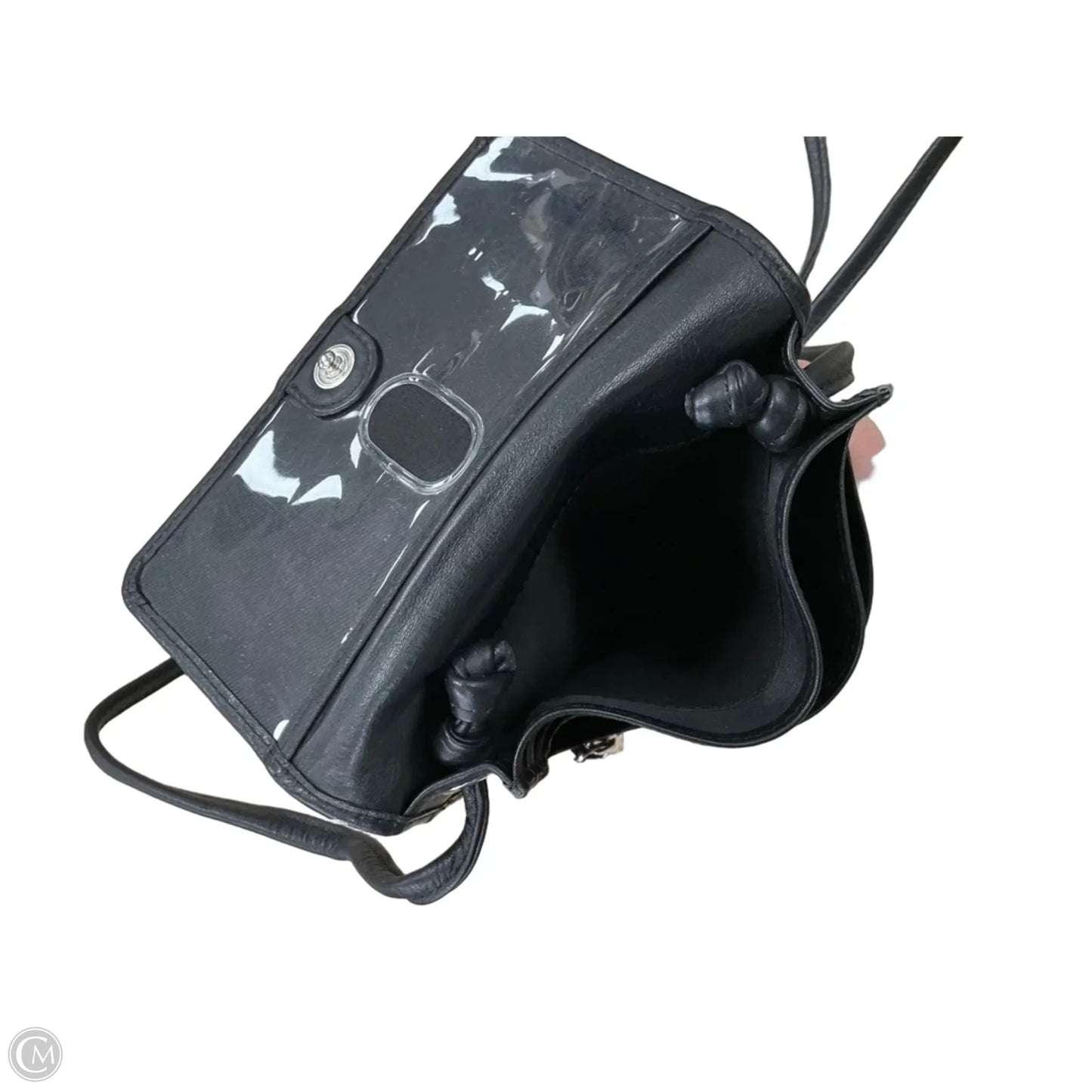 Crossbody Leather By Clothes Mentor, Size: Small