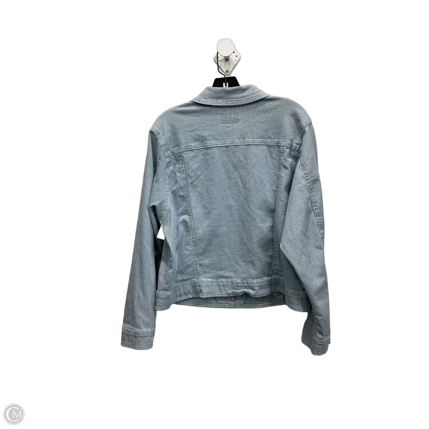 Jacket Denim By Universal Thread In Blue Denim, Size: L
