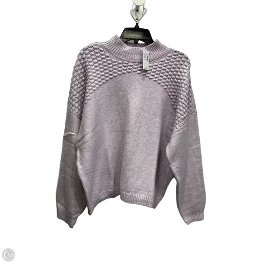 Sweater By Maurices In Purple, Size: Xl