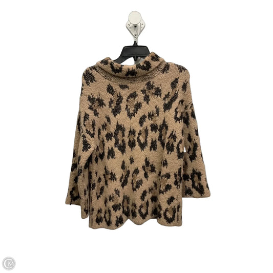 Sweater Designer By Kate Spade In Animal Print, Size: S