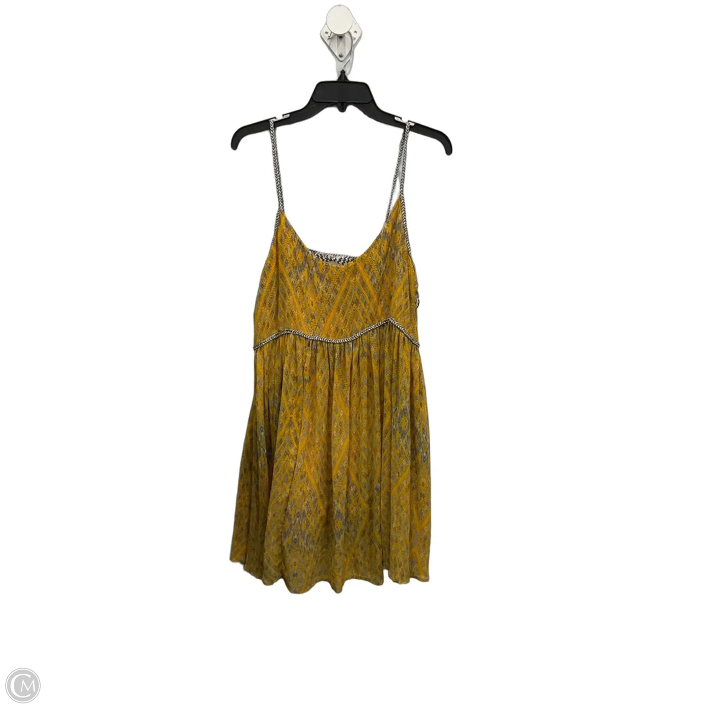 Dress Casual Short By Free People In Yellow, Size: L