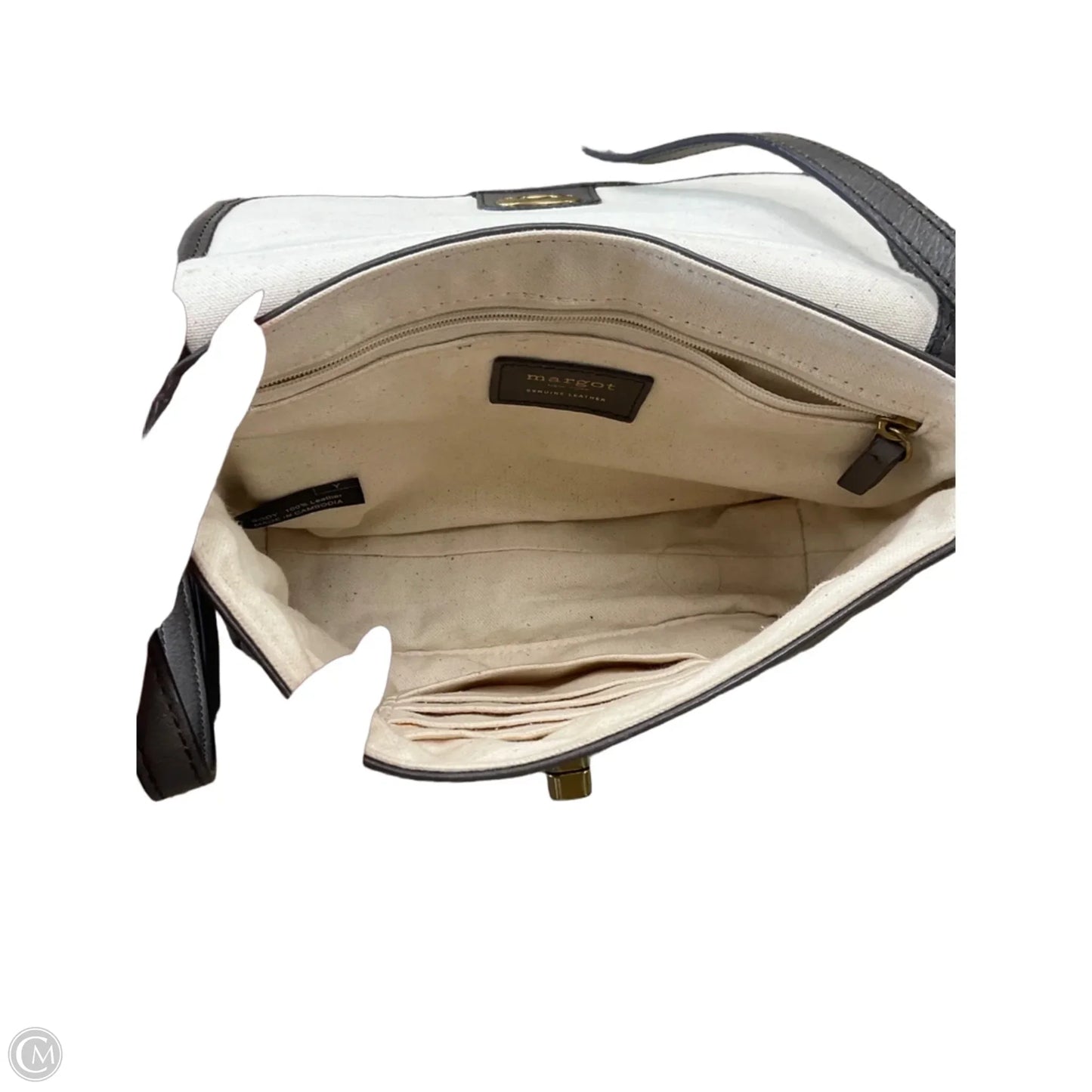 Crossbody Leather By Margot, Size: Medium