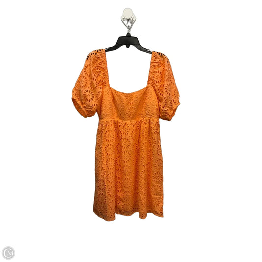 Dress Designer By Lilly Pulitzer In Orange, Size: M