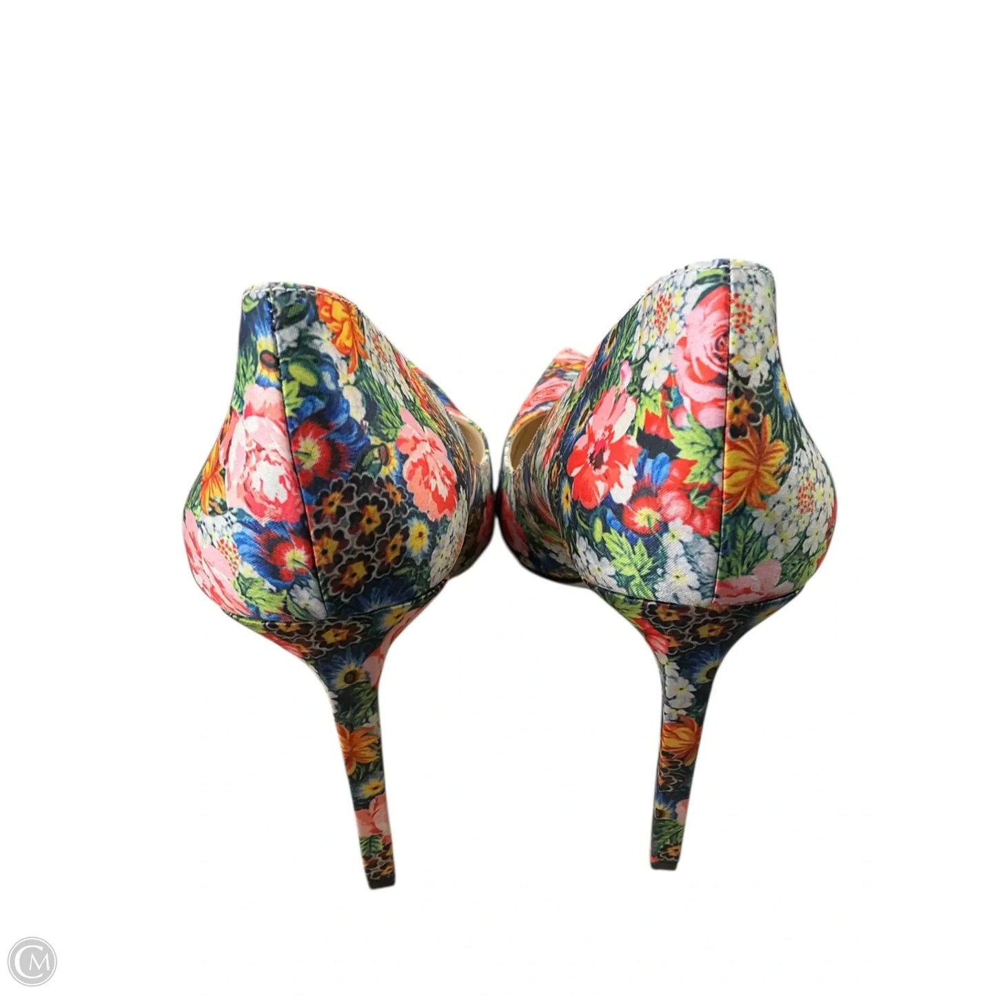 Shoes Heels Stiletto By Nine West In Floral Print, Size: 11
