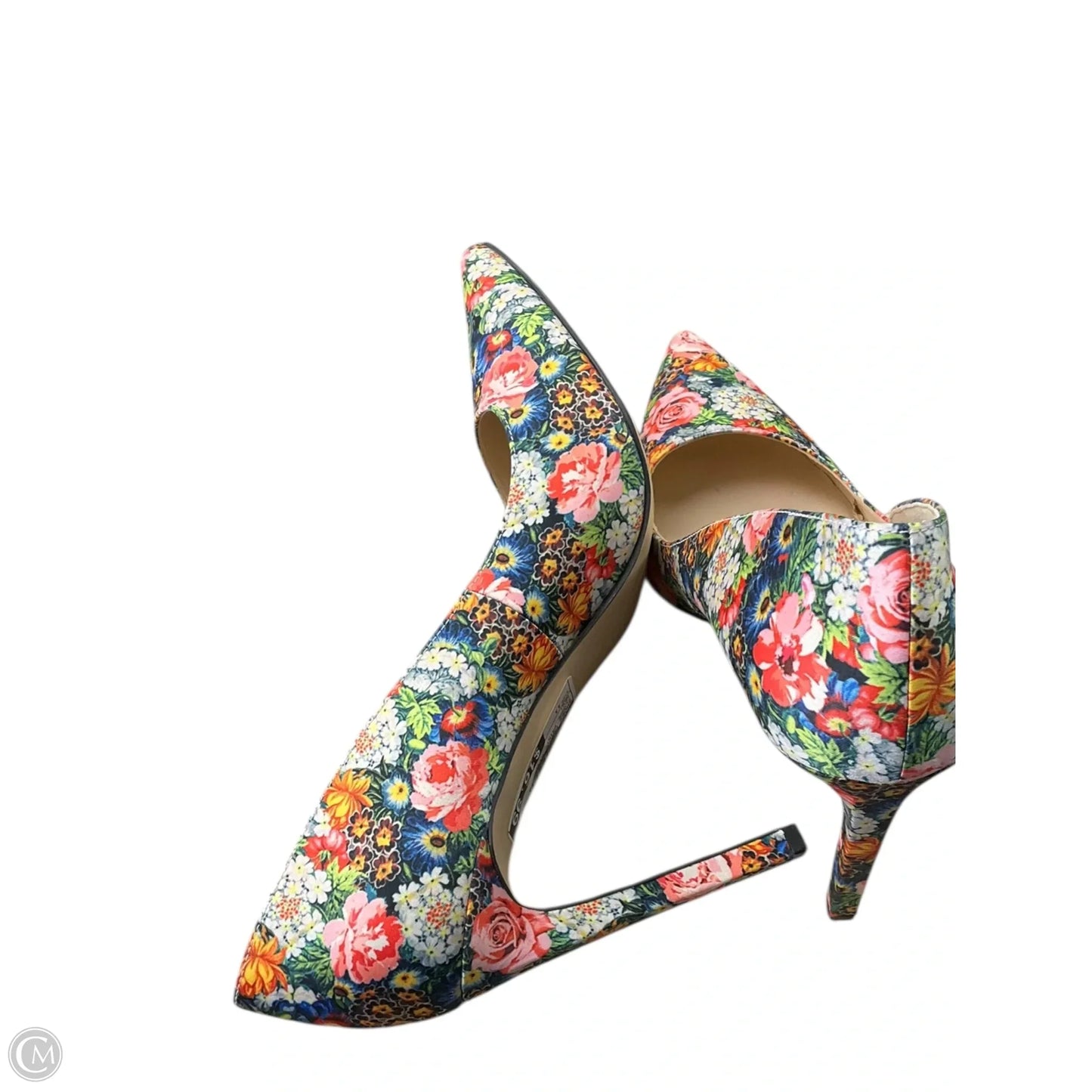 Shoes Heels Stiletto By Nine West In Floral Print, Size: 11
