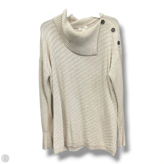 Sweater By Style And Company In Tan, Size: Xxl