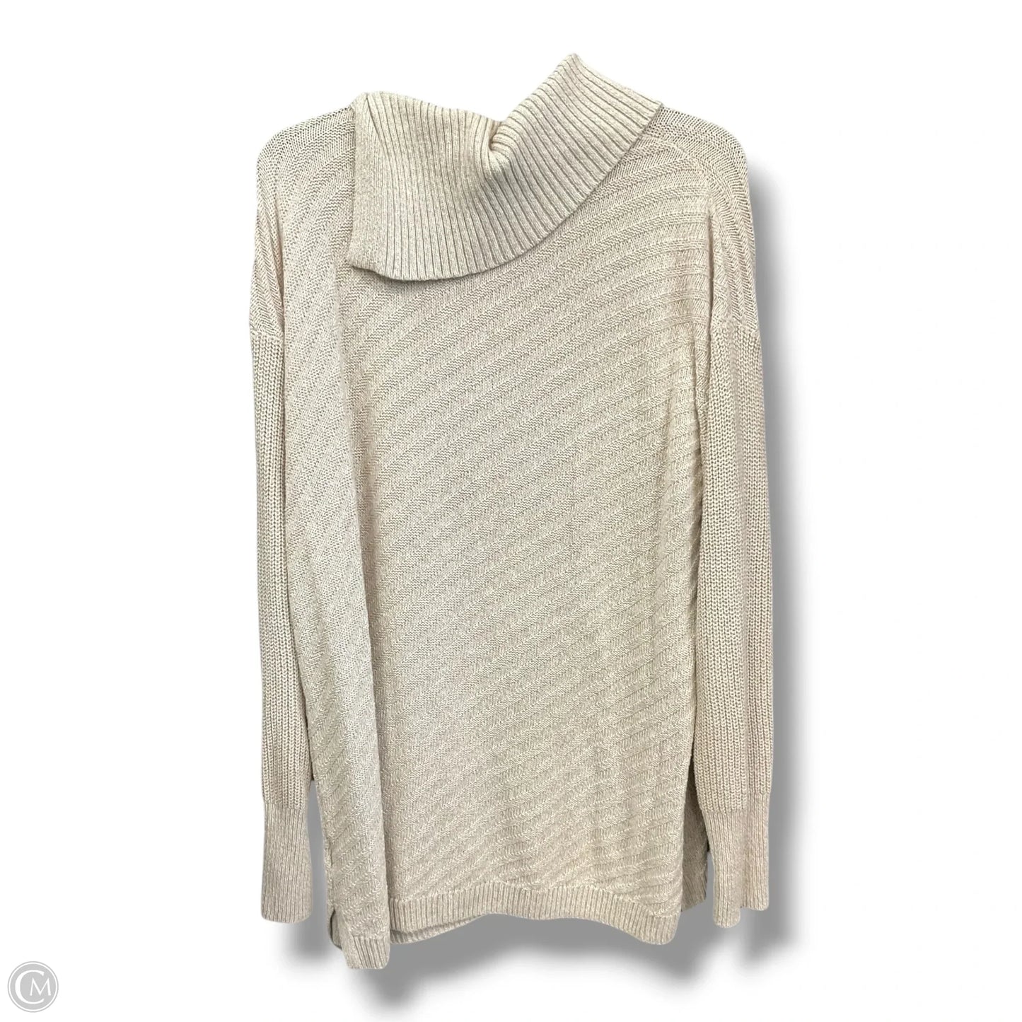 Sweater By Style And Company In Tan, Size: Xxl