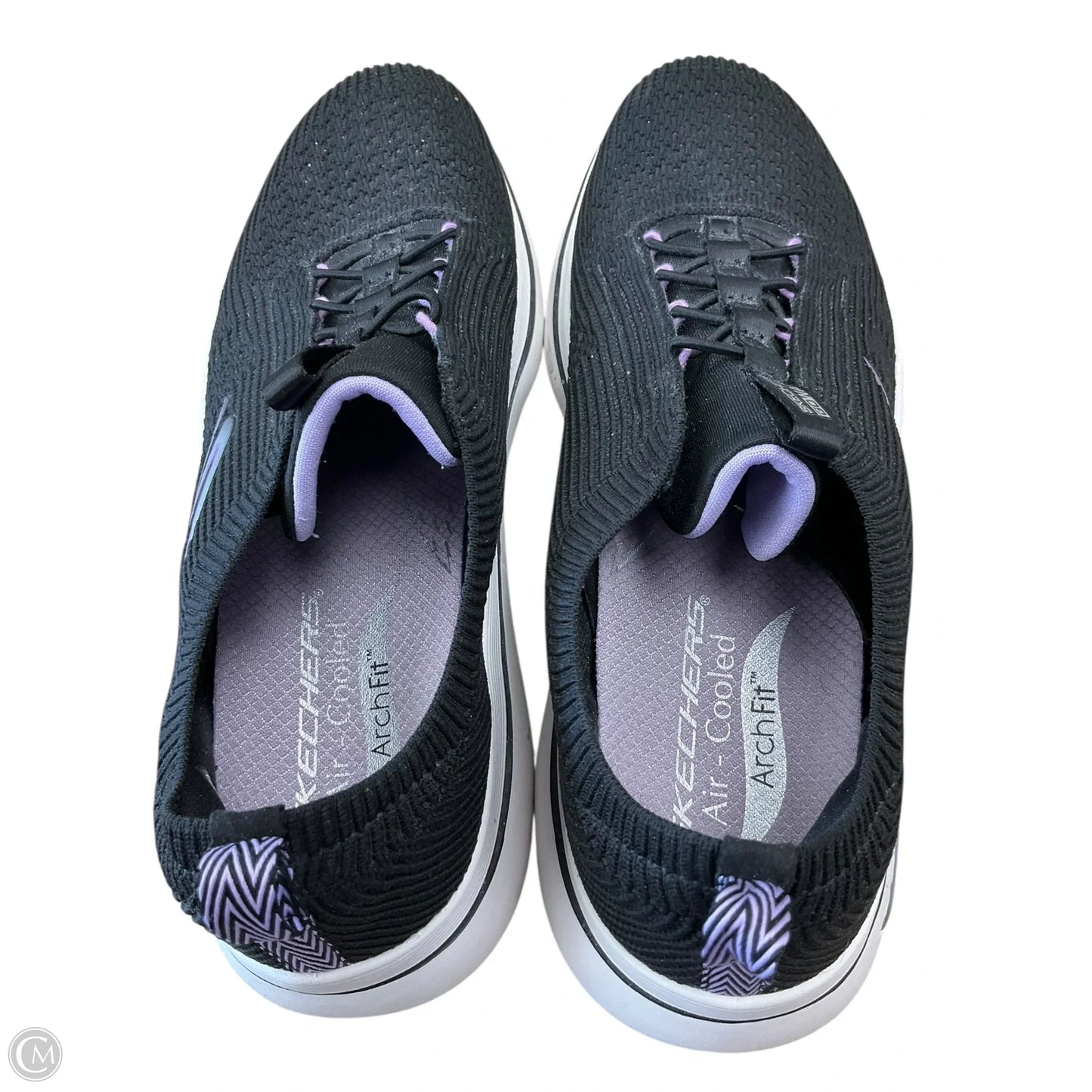 Shoes Athletic By Skechers In Black, Size: 8.5