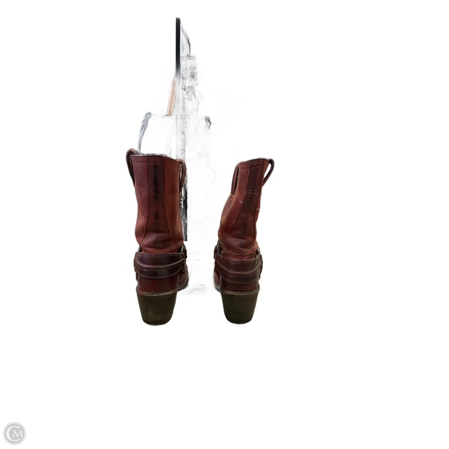 Boots Designer By Frye In Red, Size: 6.5