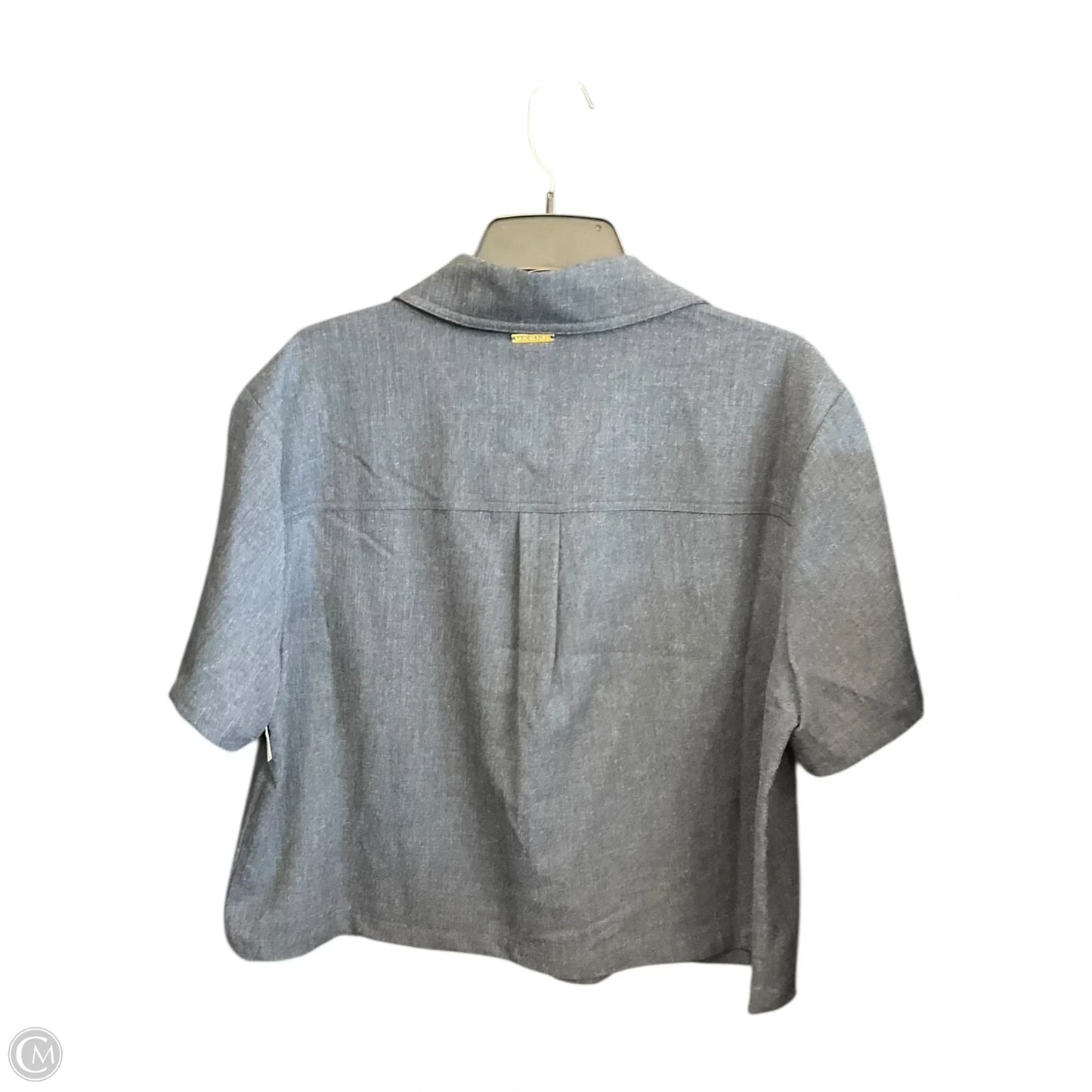 Top Short Sleeve By Michael By Michael Kors In Navy, Size: Xl