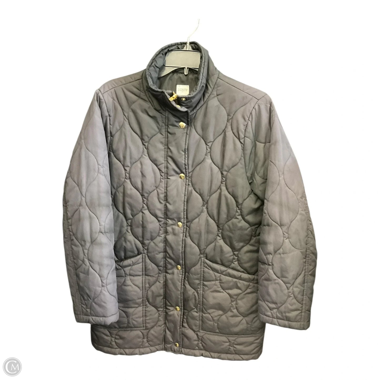 Coat Puffer & Quilted By J. Crew In Black, Size: M