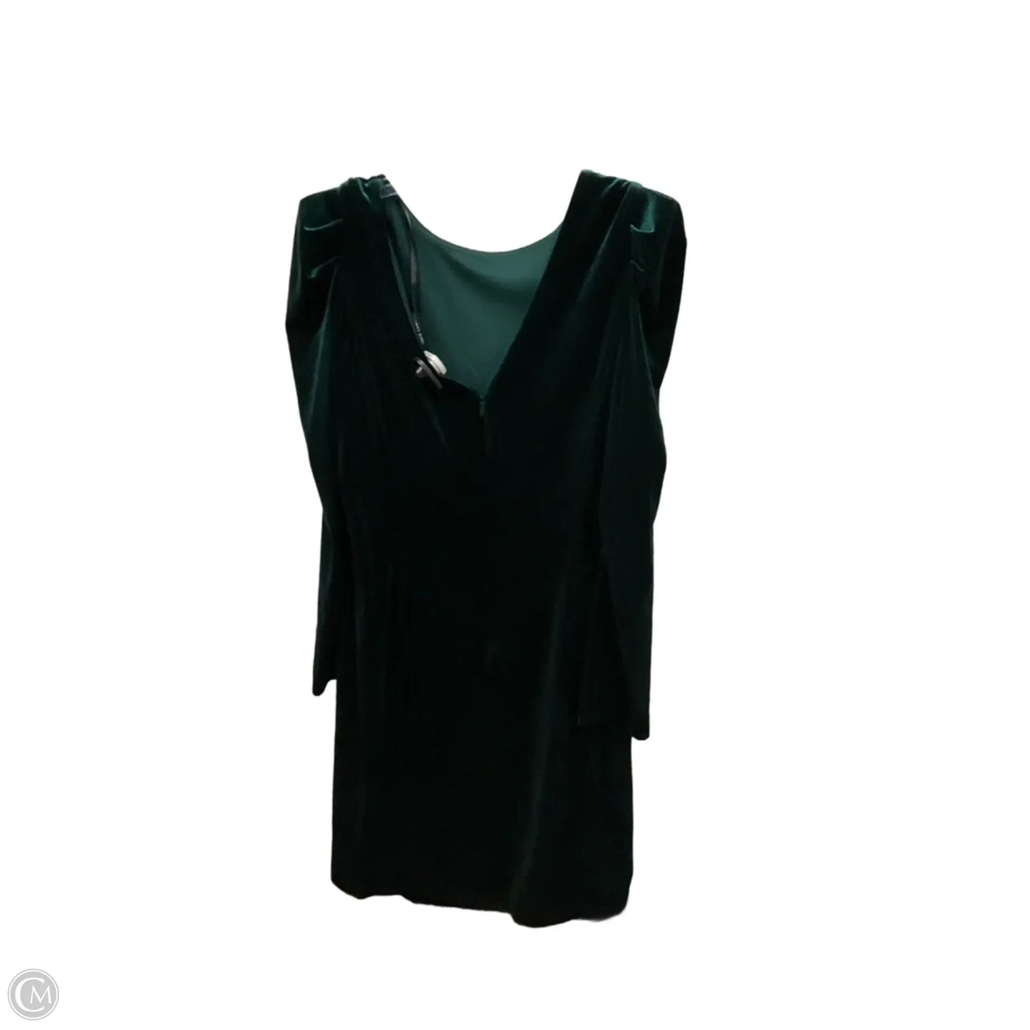 Dress Party Midi By Vince Camuto In Green, Size: Xl