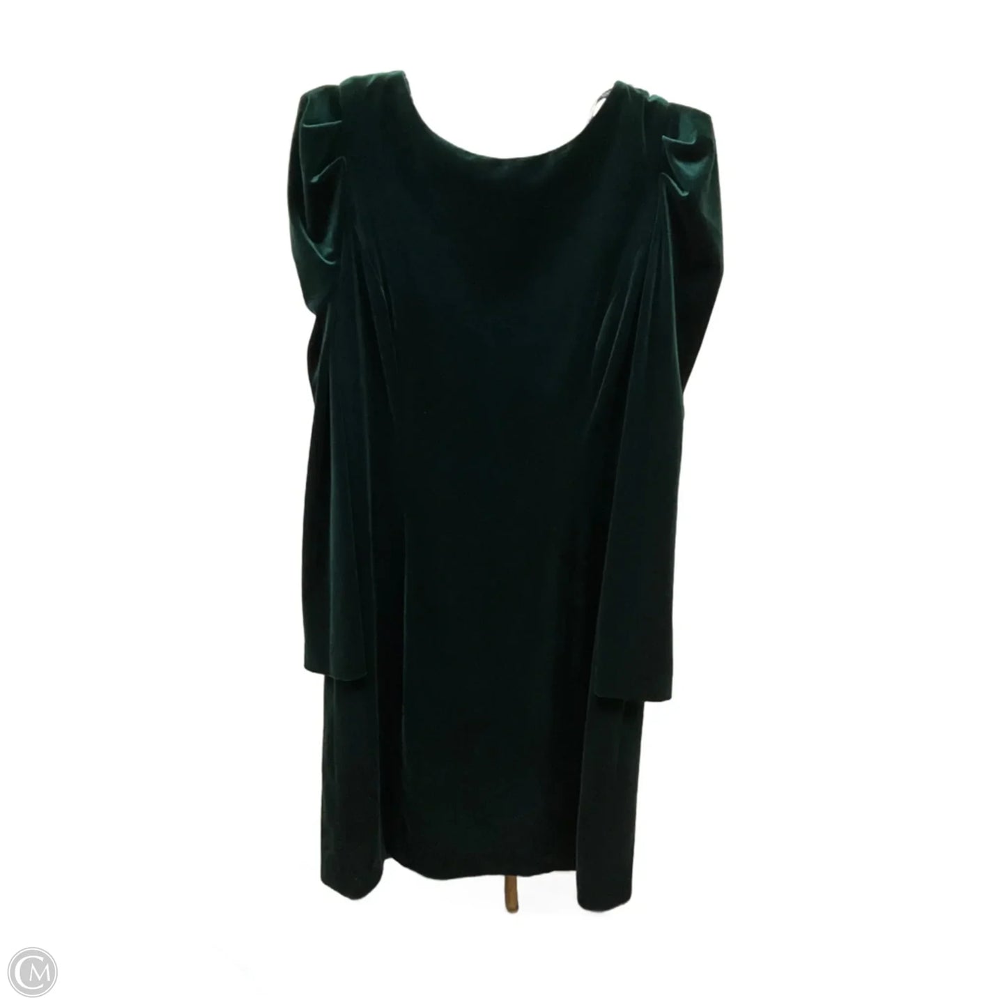 Dress Party Midi By Vince Camuto In Green, Size: Xl