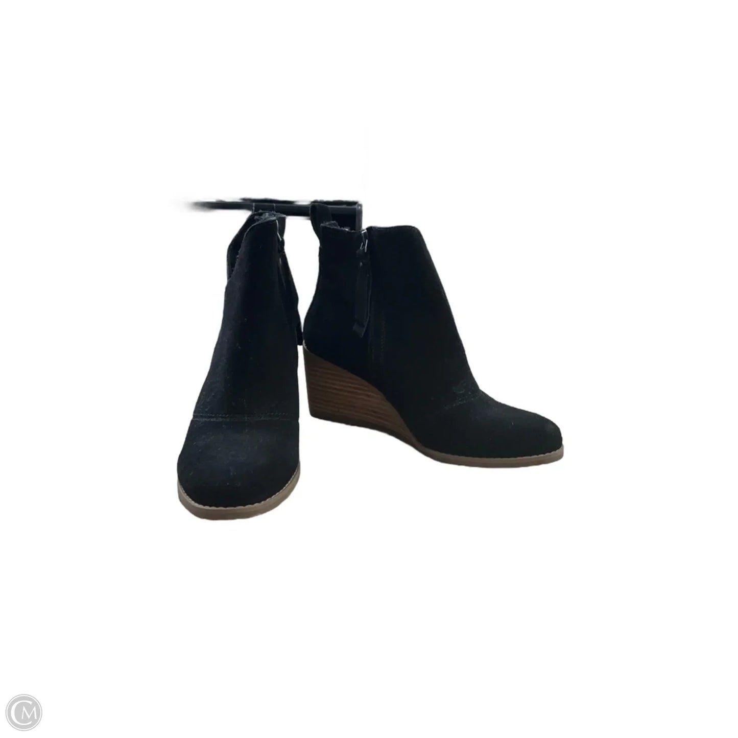 Boots Ankle Heels By Toms In Black, Size: 6