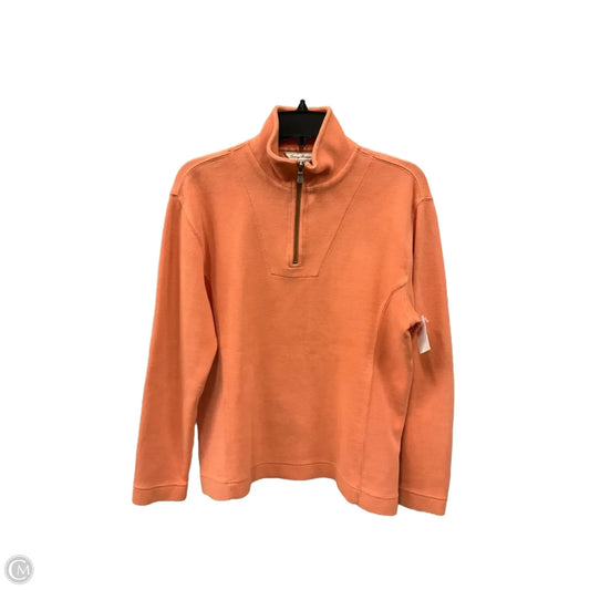 Jacket Fleece By Tommy Bahama In Orange, Size: Xs