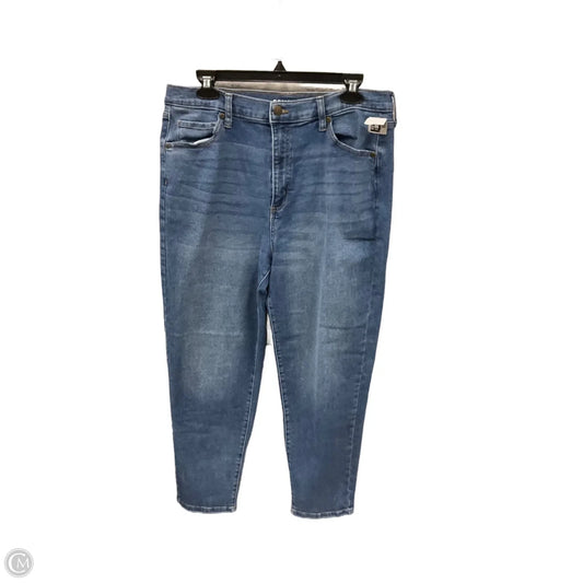 Jeans Skinny By Sonoma In Blue Denim, Size: 14l