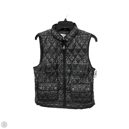 Vest Puffer & Quilted By Croft And Barrow In Grey, Size: Mp