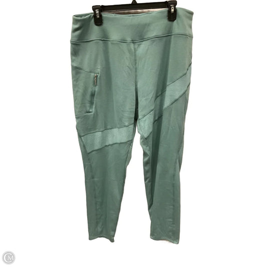 Athletic Pants By Tahari In Green, Size: 3x