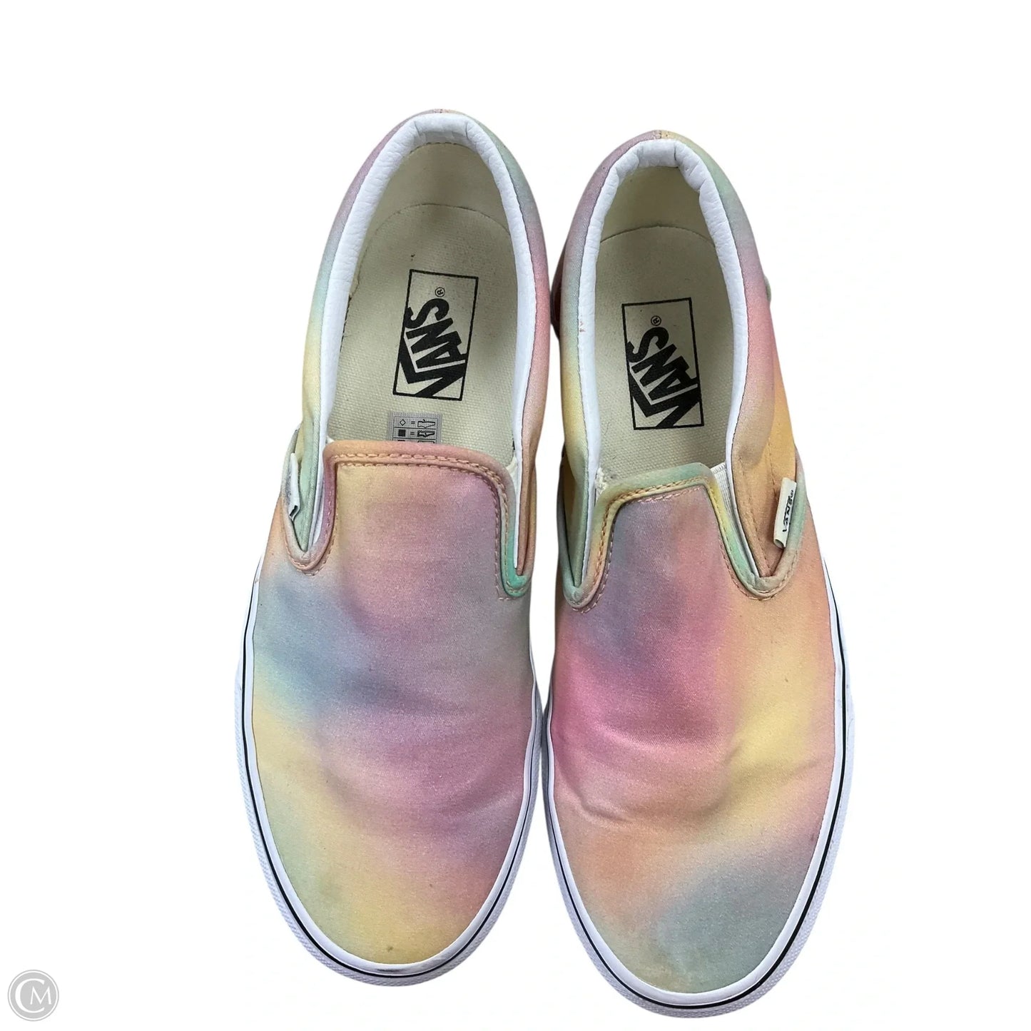 Shoes Athletic By Vans In Multi-colored, Size: 7