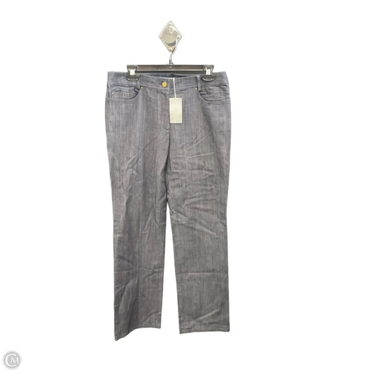 Jeans Straight By Bill Blass In Navy, Size: 8