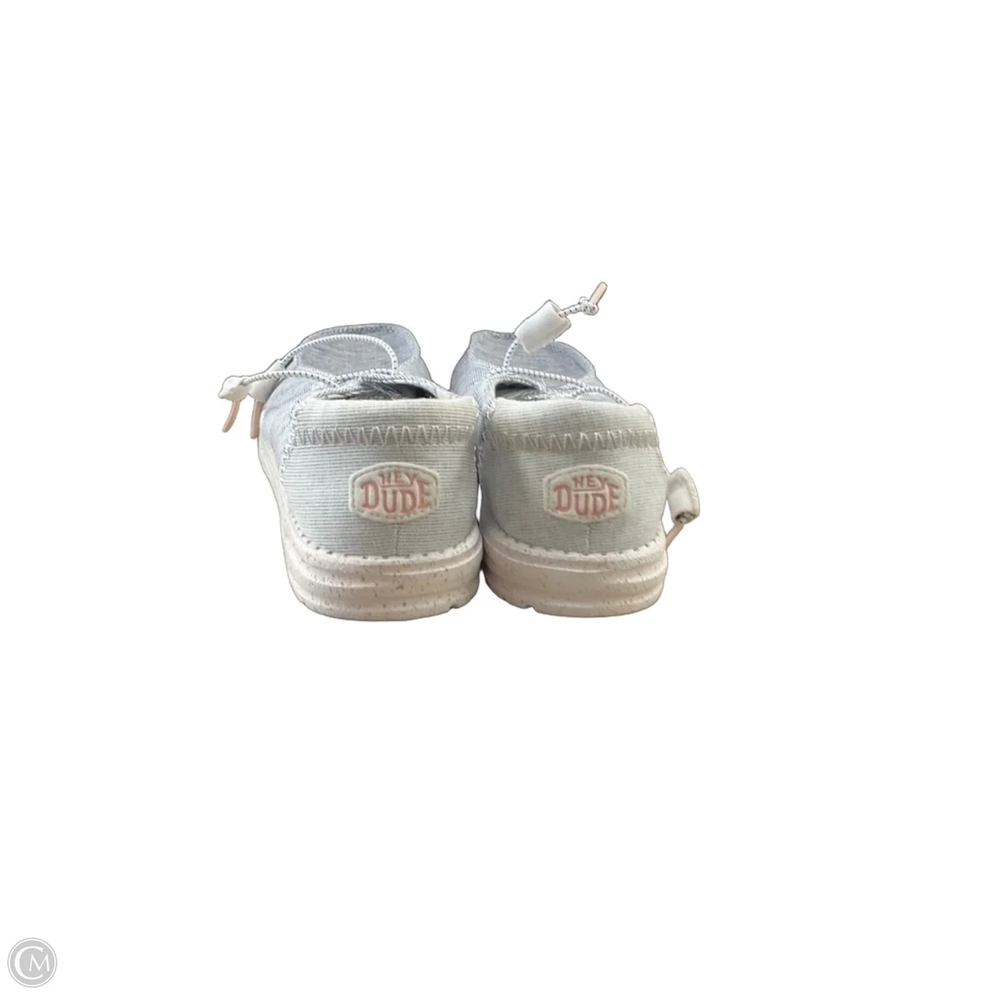 Shoes Sneakers By Hey Dude In Blue, Size: 9