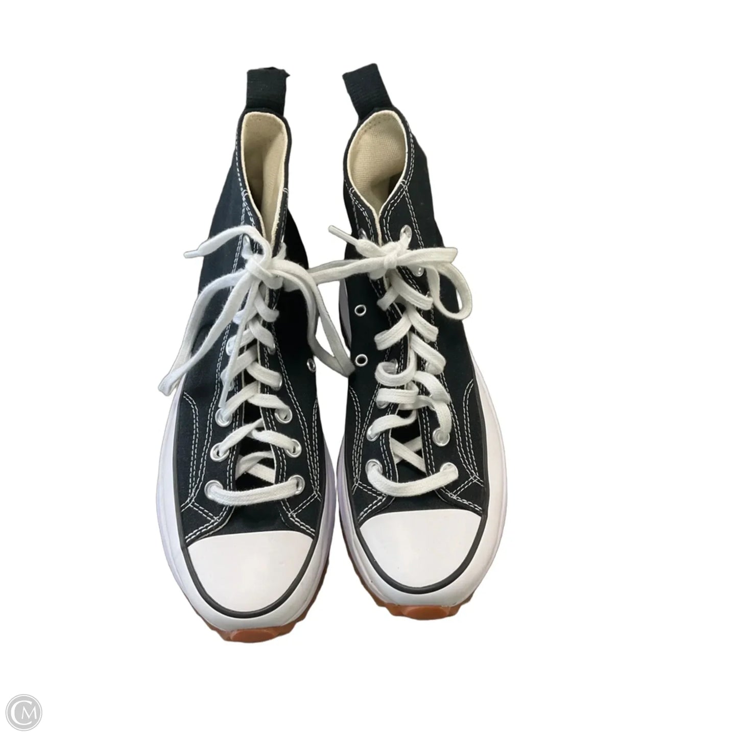 Shoes Sneakers By Converse In Black & White, Size: 8.5