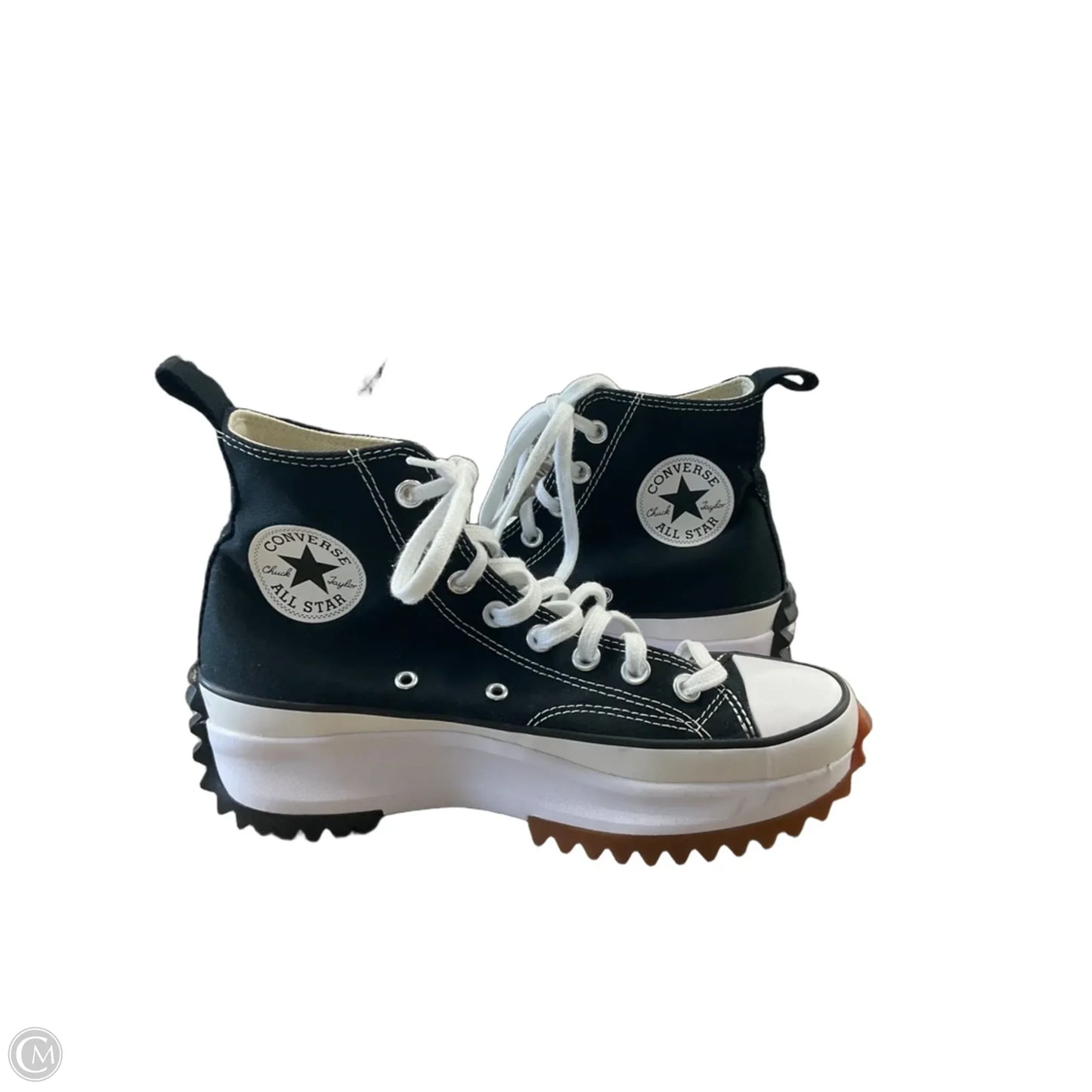 Shoes Sneakers By Converse In Black & White, Size: 8.5