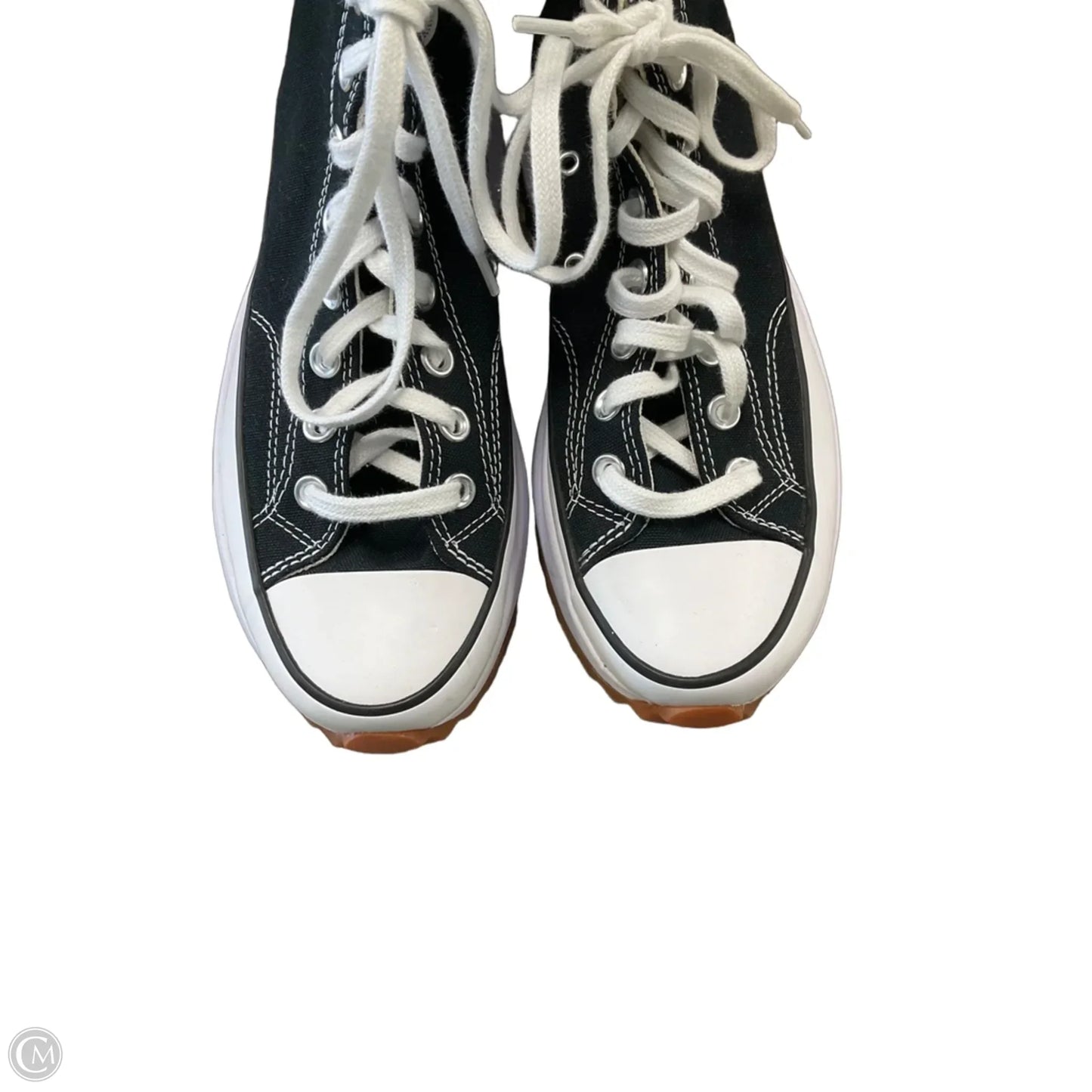 Shoes Sneakers By Converse In Black & White, Size: 8.5